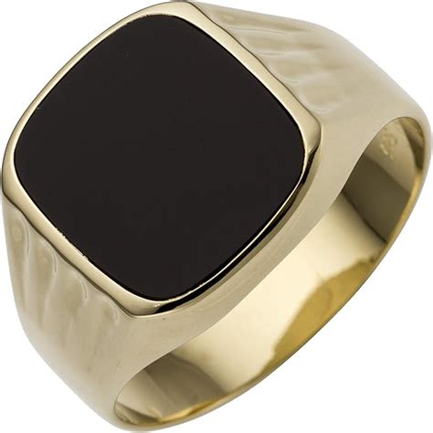 dolce gabbana herren ring onyx|Men's gold rings .